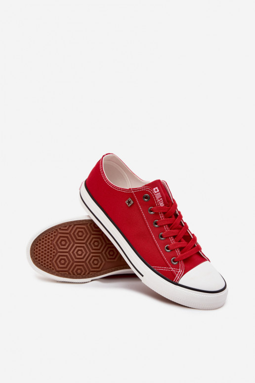Chaussures décontractées pour hommes Faible  Big Star DD174502 couleur rouge