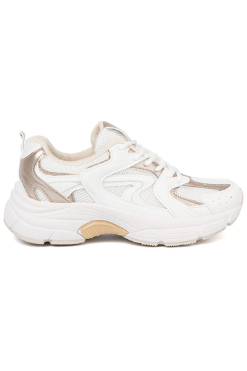 Initte kleur Sneakers z beige-goudenmi InstaInkami 2
