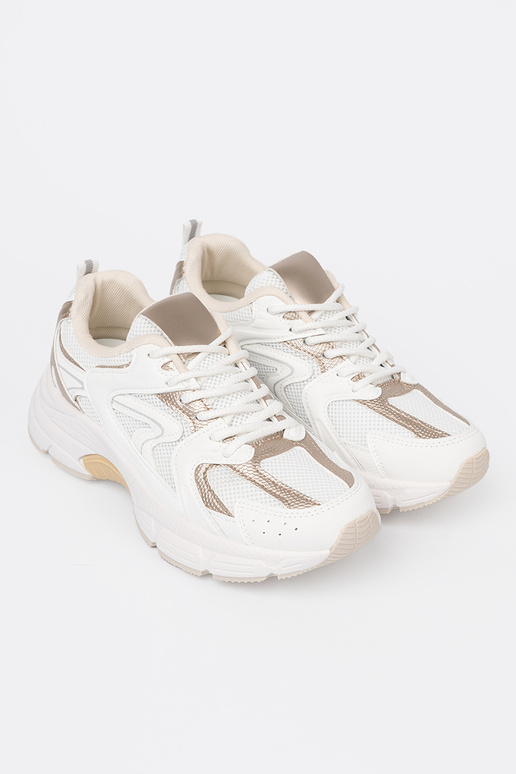 Initte kleur Sneakers z beige-goudenmi InstaInkami