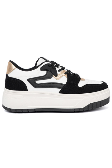 Noir et couleur blanche Chaussures modèle baskets ze dorémi detalami 2