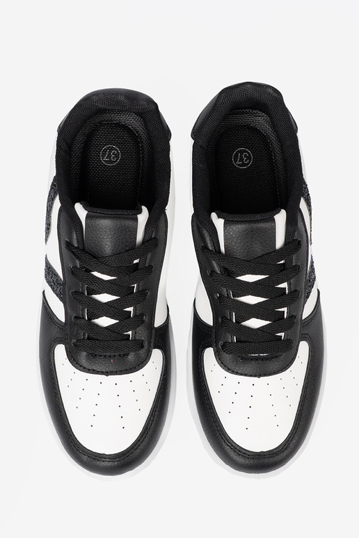 Stijlvol zInart-Initte kleur Sneakers z glitteroInymi InstaInkami