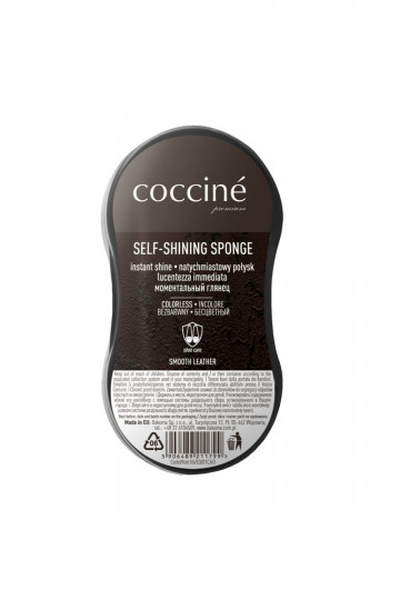 Coccine Une grande éponge à cirage