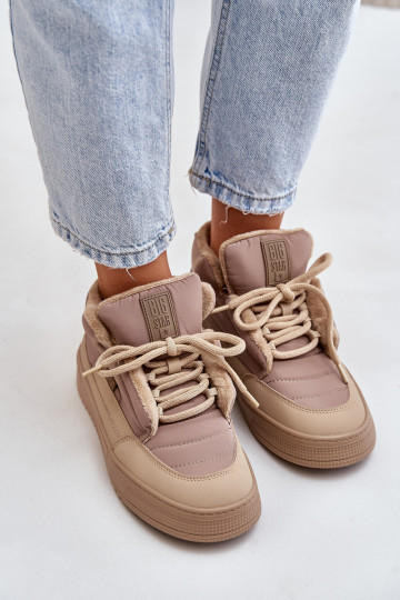 Bottes de neige Féminin Big Star OO274A532 beige