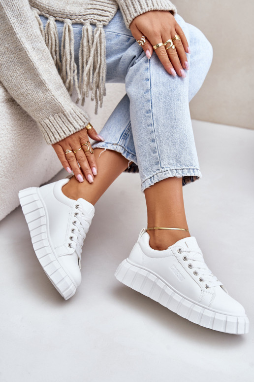 réchauffer Chaussures modèle baskets Féminin Big Star MM274616 couleur blanche réchauffer Chaussures modèle baskets Féminin Big Star MM274616 couleur blanche