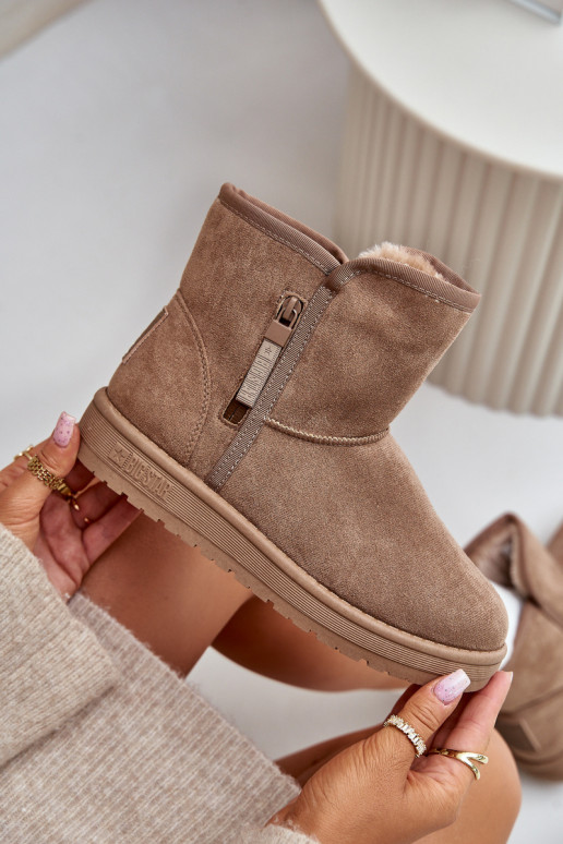 Bottes de neige Féminin Big Star OO274A165 beige