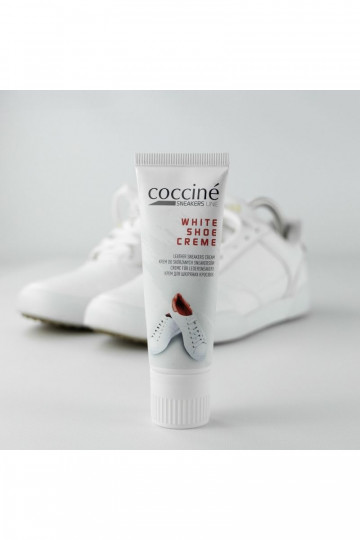 COCCINE WHITE SHOE CREAM voedende schoencrème 75ML 2