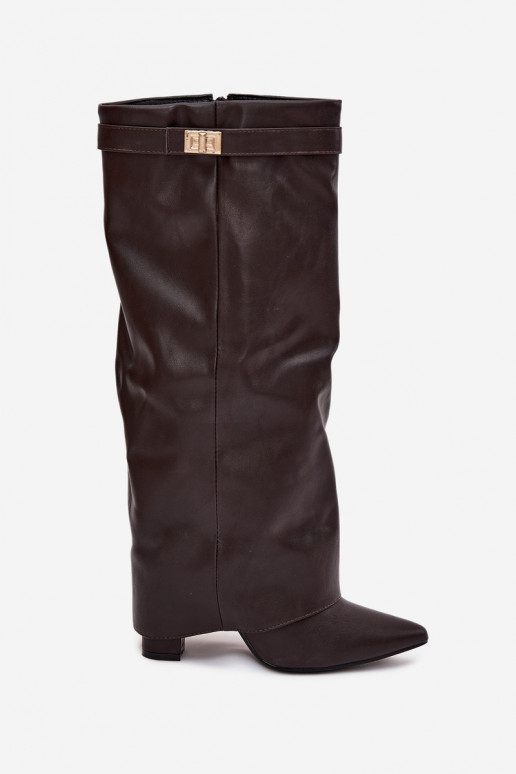 bottes pour femmes avec des talonsDANSyÀiniętą CholeÀką I couleur doréem Detalem CzekoladoÀe Diorna bottes pour femmes avec des talonsDANSyÀiniętą CholeÀką I couleur doréem Detalem CzekoladoÀe Diorna