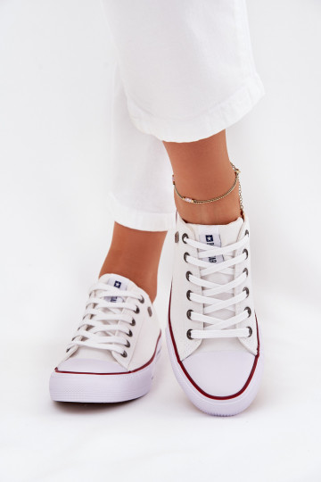 Lage casual schoenen Big Star DD274A232 witte kleur 2