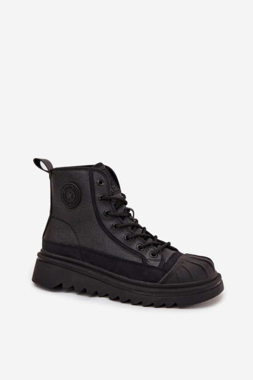 vrijetijdsschoenen met laarzen Dames opInarmen Big Star OO274A355 zInart