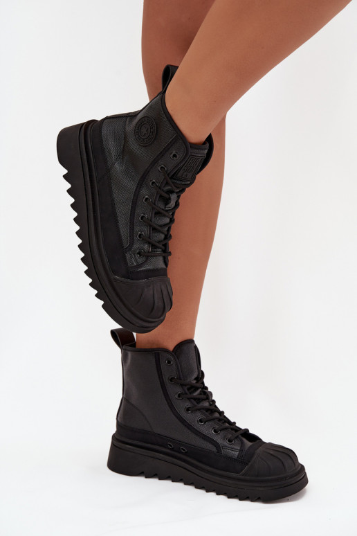 vrijetijdsschoenen met laarzen Dames opInarmen Big Star OO274A355 zInart