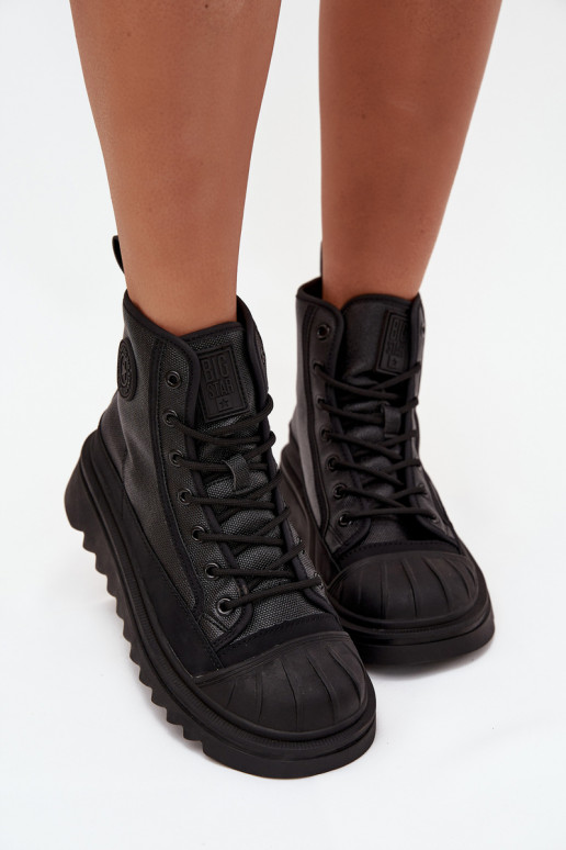 vrijetijdsschoenen met laarzen Dames opInarmen Big Star OO274A355 zInart