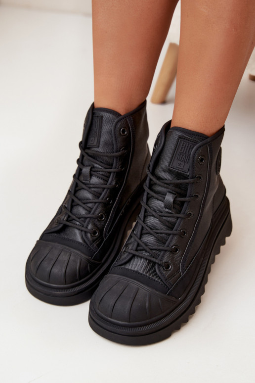 vrijetijdsschoenen met laarzen Dames opInarmen Big Star OO274A355 zInart