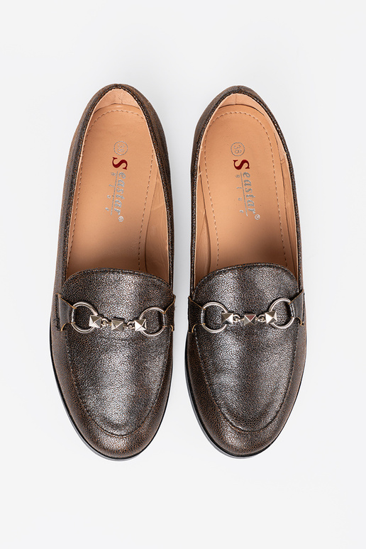 mocassins en simili cuir