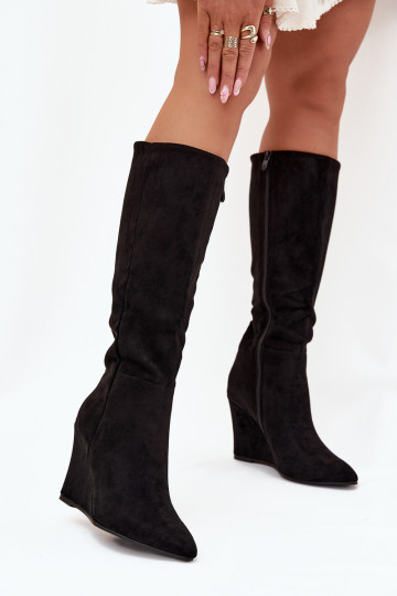 réchauffer bottes pour femmes Sur un coin couleur noire Rosina