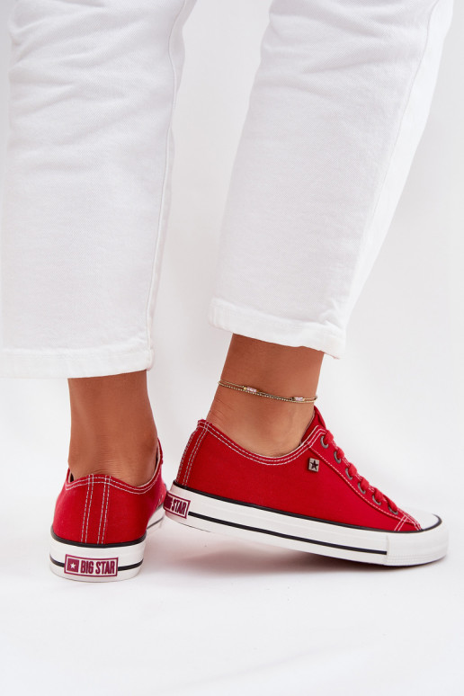 Chaussures de loisirs Faible Big Star DD274A234 couleur rouge