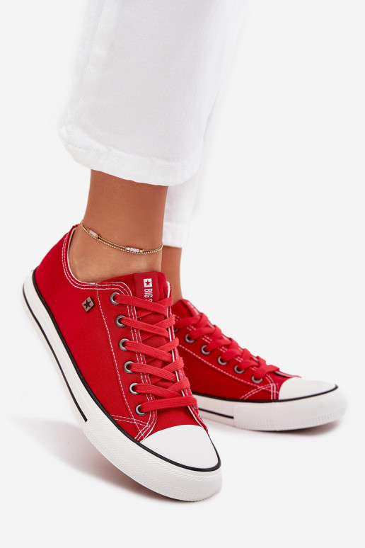 Vrijetijdsschoenen Laag Big Star DD274A234 rood