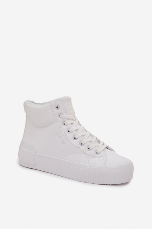 réchauffer Chaussures de loisirs avec une plateforme Big Star OO274794 couleur blanche