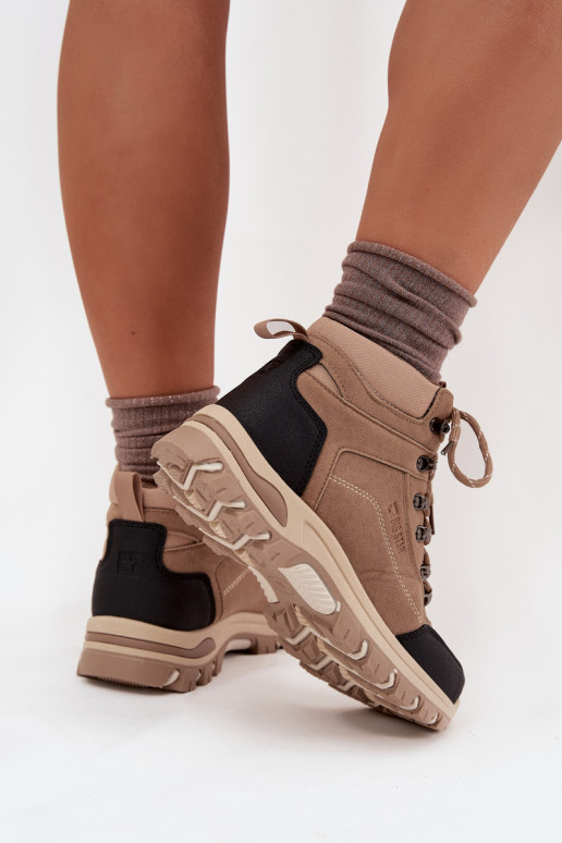 INanderstiefel Feminin Big Star SS274095 Beige