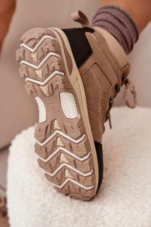 bottes de randonnée Féminin Big Star SS274095 beige