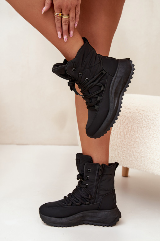 Bottes de neige Féminin Au Château Big Star SS274059 couleur noire