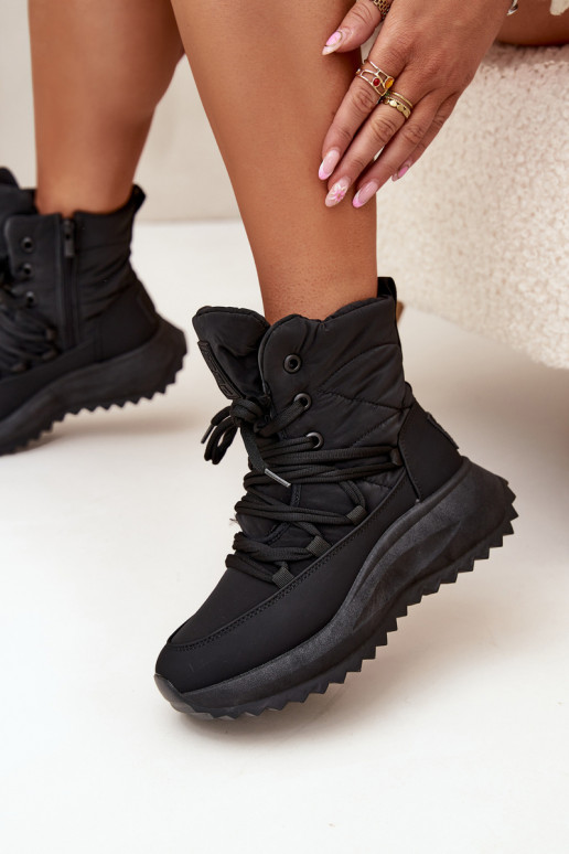 Bottes de neige Féminin Au Château Big Star SS274059 couleur noire