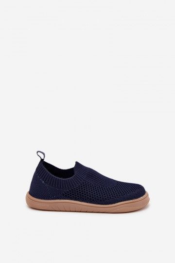 Slippers Barefoot Kinderen Milami donkerblauIn Het heeftriselle 2