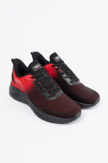 Noir et Rouge la lumière chaussures de sport Hommes