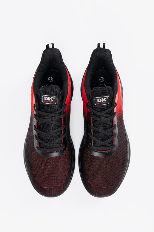 Noir et Rouge la lumière chaussures de sport Hommes