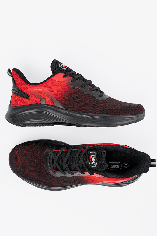 Noir et Rouge la lumière chaussures de sport Hommes
