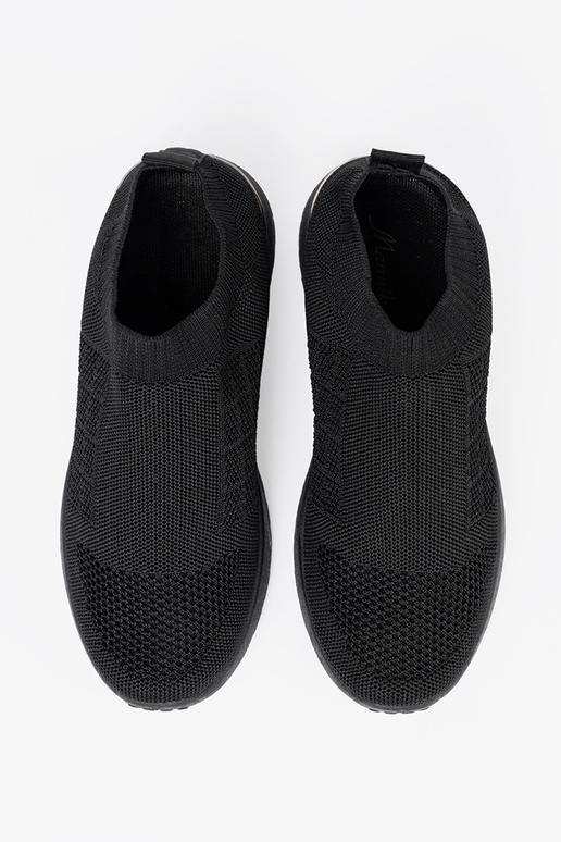 couleur noire chaussures de sport slip-on z siateczkoÀą choleÀką