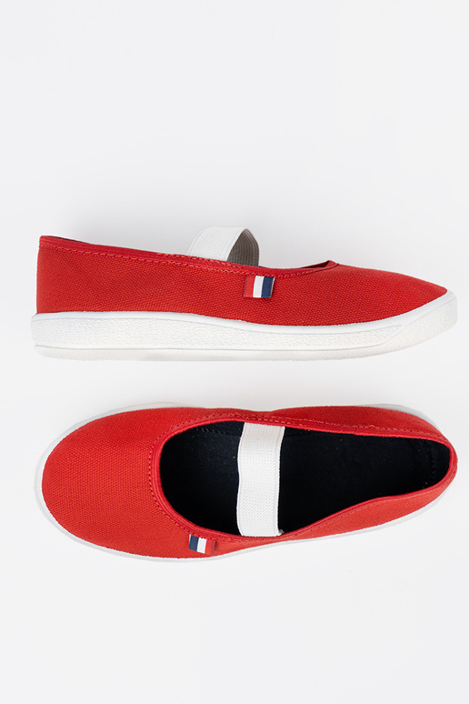  Rot Schuhe z flexibelm paskiem