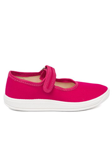 Baskets enfants Velcroy couleur rose 2