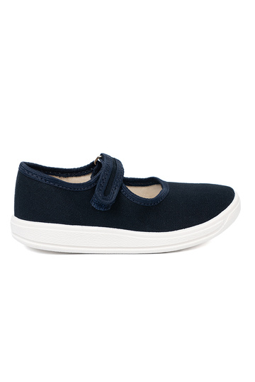 Baskets enfants Velcroy couleur bleue 2