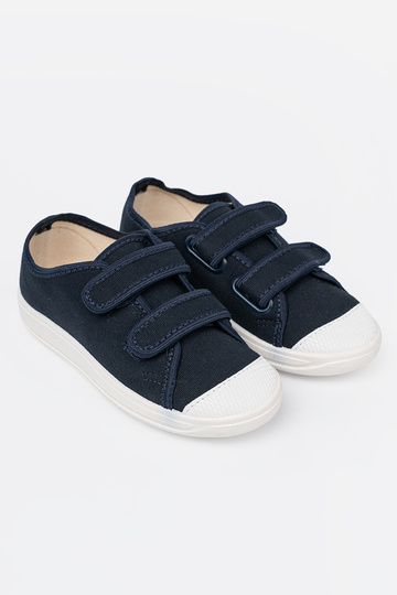 bleu foncé chaussures enfants Velcroy