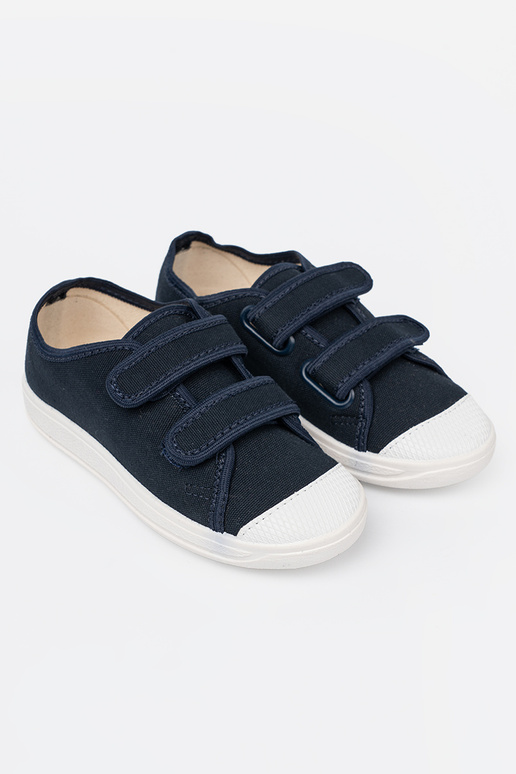 bleu foncé chaussures enfants Velcroy