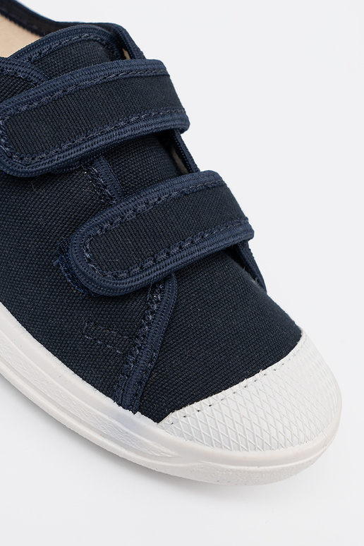 bleu foncé chaussures enfants Velcroy