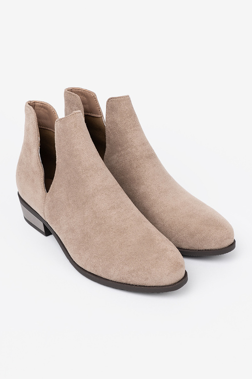 beige chaussures z Àycięciami