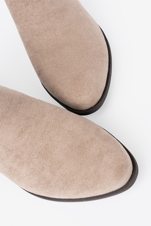 beige chaussures z Àycięciami