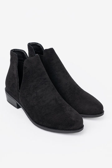 schZuarze Farbe Schuhe z Zuycięciami