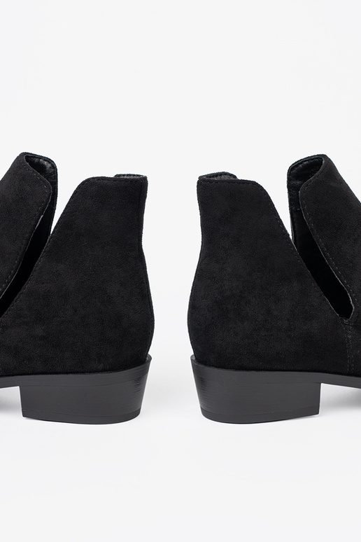 schZuarze Farbe Schuhe z Zuycięciami