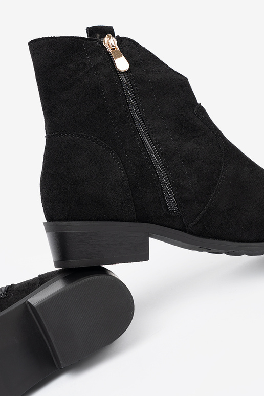 schZuarze Farbe Schuhe CoZuboystiefel aus INildleder