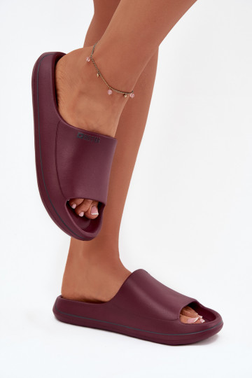 Pantoufles pour femmes Big Star SS274422 Bourgogne