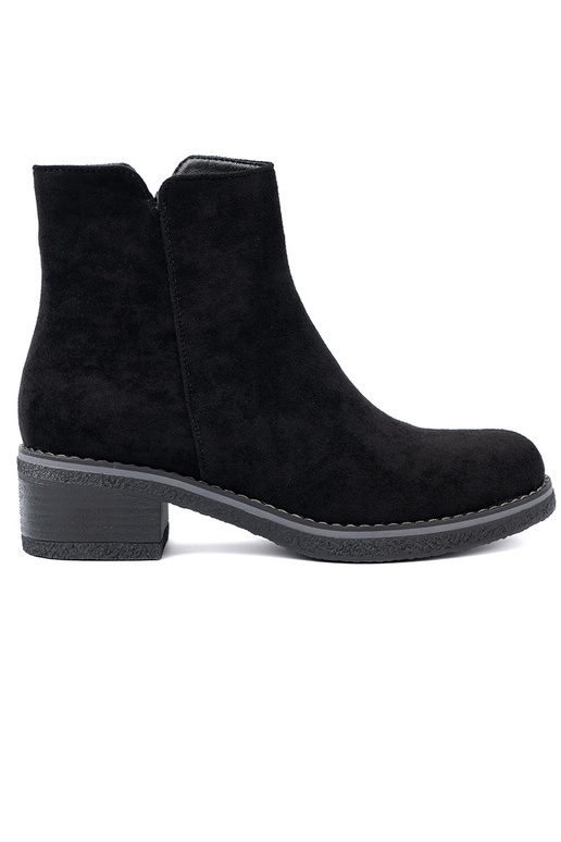 Proste schZuarze Farbe Schuhe na komfortoZuym obcasie