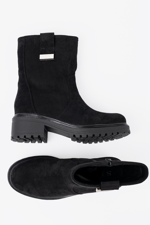 couleur noire Chaussures de femme na masyÀnej podeszÀie