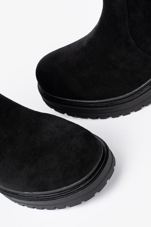 couleur noire Chaussures de femme na masyÀnej podeszÀie