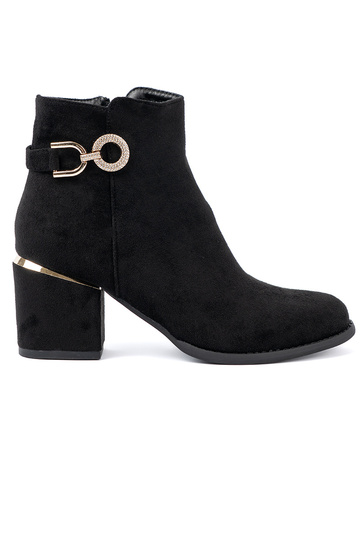 couleur noire Chaussures de femme z elegancką sprzączką 2