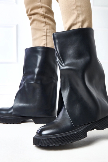 Schwarze Stiefeletten mit... 2