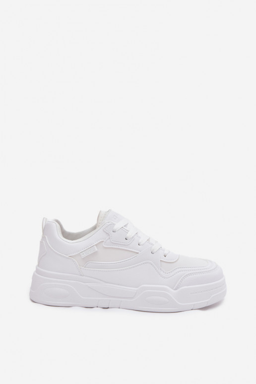 Chaussures modèle baskets Féminin avec une plateforme Big Star SS274590 HI-POLY SYSTEM couleur blanche Chaussures modèle baskets Féminin avec une plateforme Big Star SS274590 HI-POLY SYSTEM couleur blanche