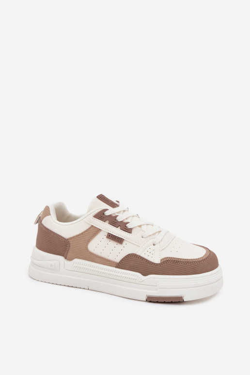 Sneakers model schoenen met platform Big Star OO274A151 beige Sneakers model schoenen met platform Big Star OO274A151 beige