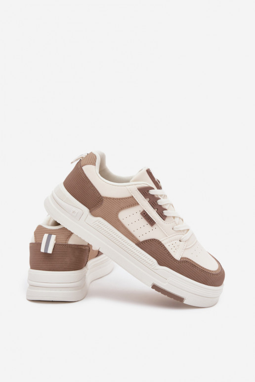 Sneakers Stilvollllschuhe mit einer Plattform Big Star OO274A151 Beige
